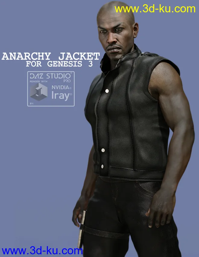 Anachy Jacket For G3M模型的图片1