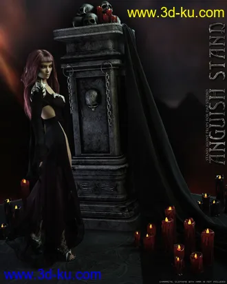 3D打印模型Anguish Stand Daz Studio的图片
