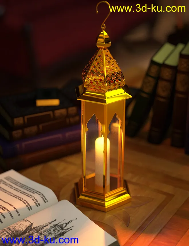 Antique Lanterns模型的图片3