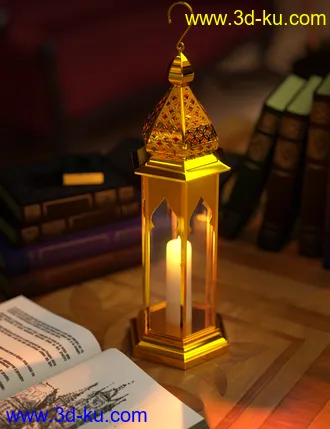 3D打印模型Antique Lanterns的图片
