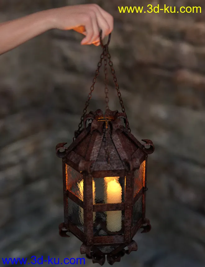 Antique Lanterns模型的图片5