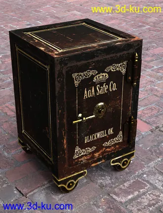 3D打印模型Antique Safe的图片