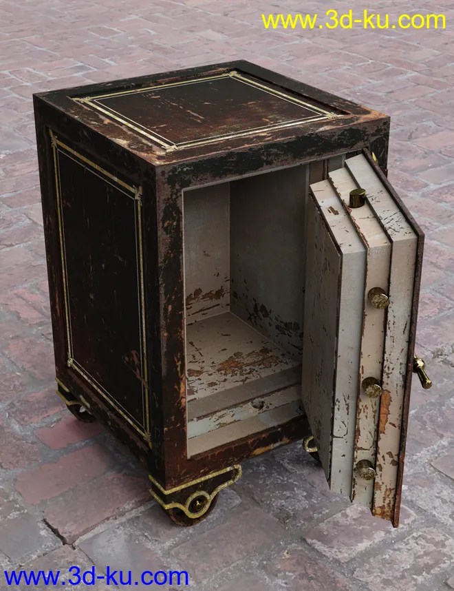 Antique Safe模型的图片3