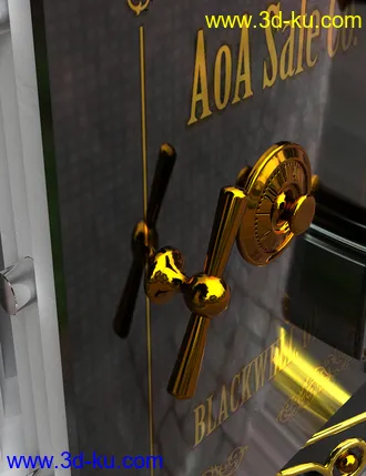 3D打印模型Antique Safe的图片
