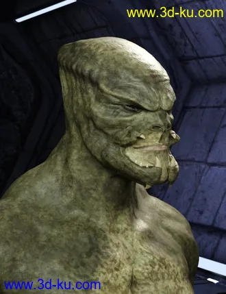 3D打印模型Apex Hunter for Genesis 8 Male的图片