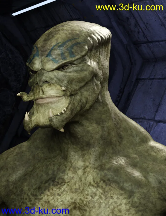 Apex Hunter for Genesis 8 Male模型的图片6