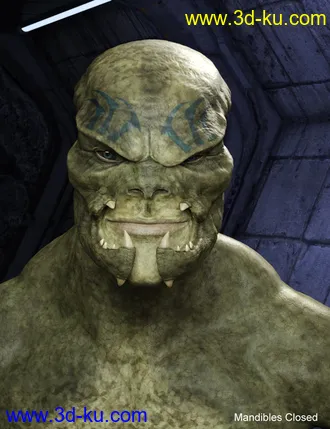 3D打印模型Apex Hunter for Genesis 8 Male的图片