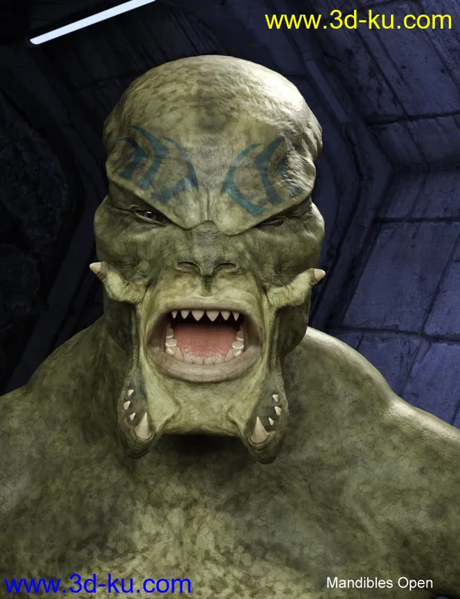 Apex Hunter for Genesis 8 Male模型的图片8