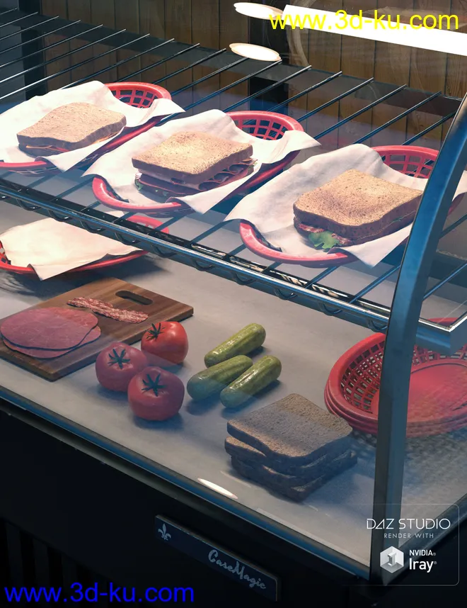 ARK Modern Food Pack I - Sandwiches模型的图片2