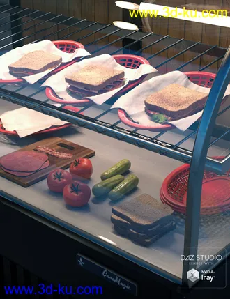 3D打印模型ARK Modern Food Pack I - Sandwiches的图片