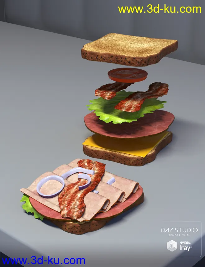 ARK Modern Food Pack I - Sandwiches模型的图片8