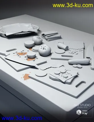 3D打印模型ARK Modern Food Pack I - Sandwiches的图片