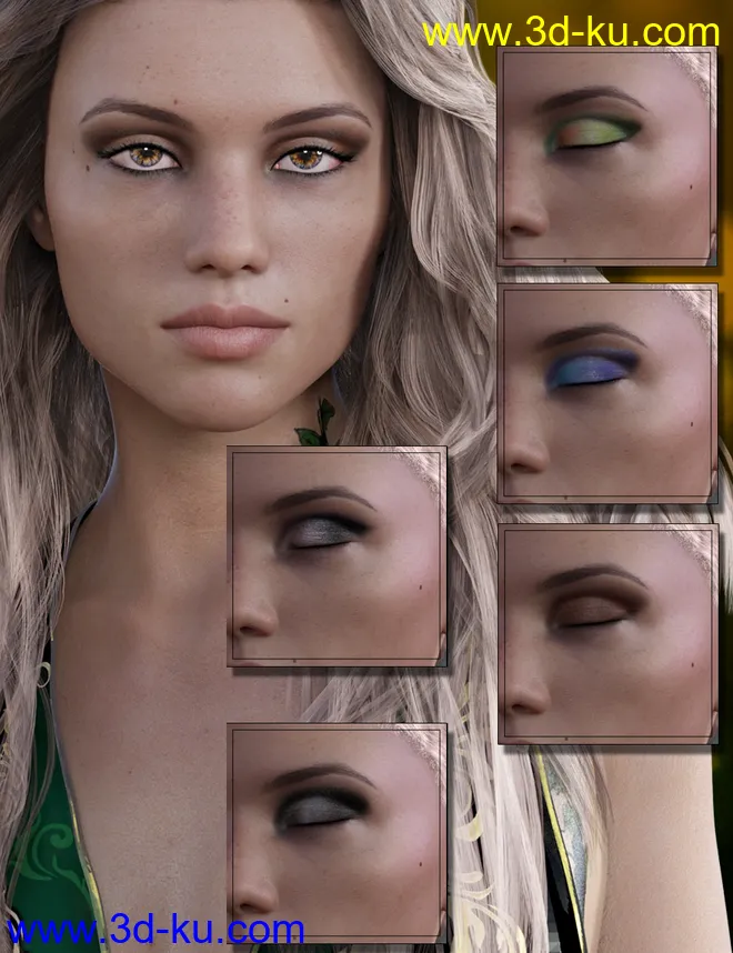 Aryn for Genesis 8 Female模型的图片3