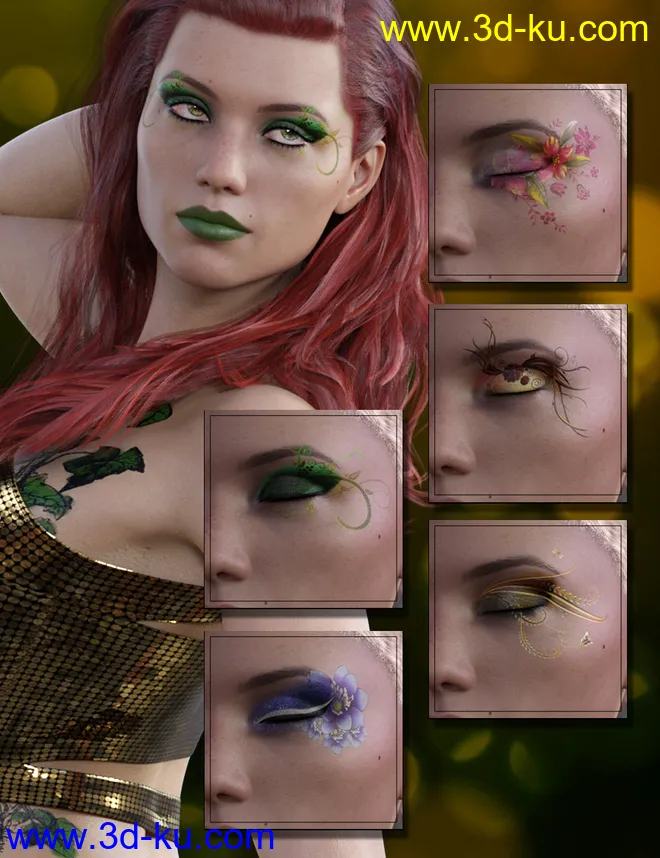 Aryn for Genesis 8 Female模型的图片4