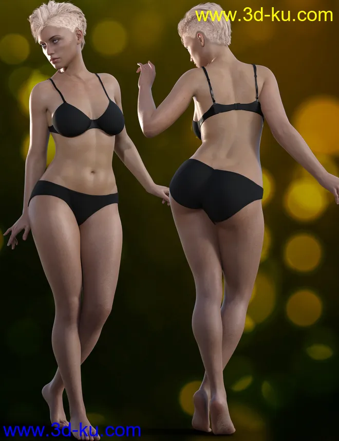 Aryn for Genesis 8 Female模型的图片6