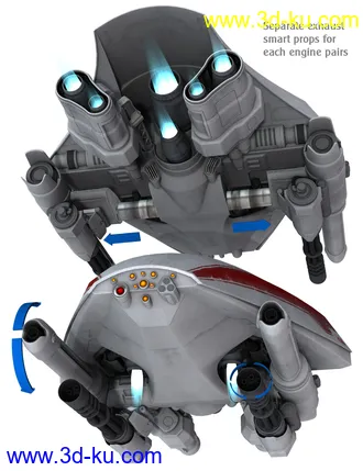 3D打印模型Assault Drone的图片