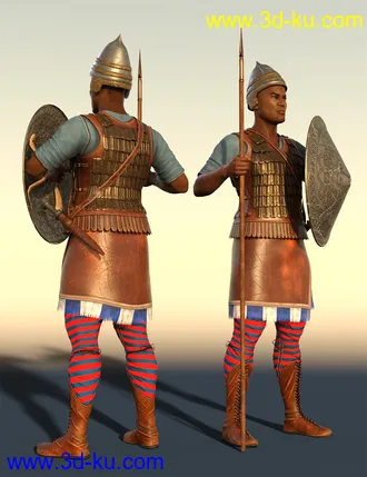 3D打印模型Assyrian Warrior Outfit for Genesis 8 Male(s)的图片