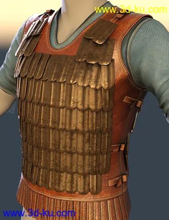 3D打印模型Assyrian Warrior Outfit for Genesis 8 Male(s)的图片