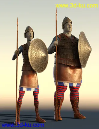 3D打印模型Assyrian Warrior Outfit for Genesis 8 Male(s)的图片