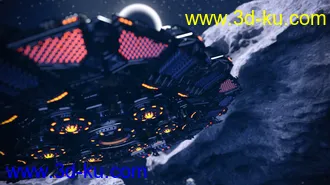 3D打印模型Asteroid Field Scene Billboards and HDRI的图片