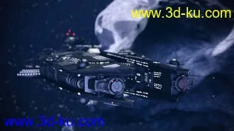 3D打印模型Asteroid Field Scene Billboards and HDRI的图片