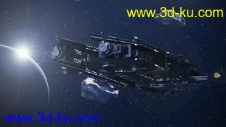 3D打印模型Asteroid Field Scene Billboards and HDRI的图片
