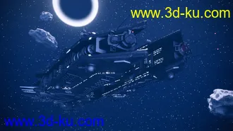 3D打印模型Asteroid Field Scene Billboards and HDRI的图片