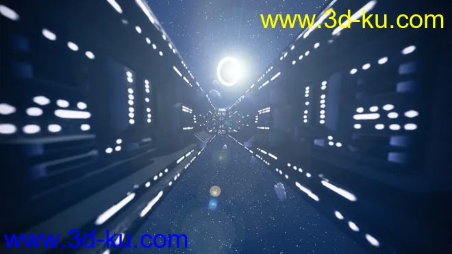 Asteroid Field Scene Billboards and HDRI模型的图片8