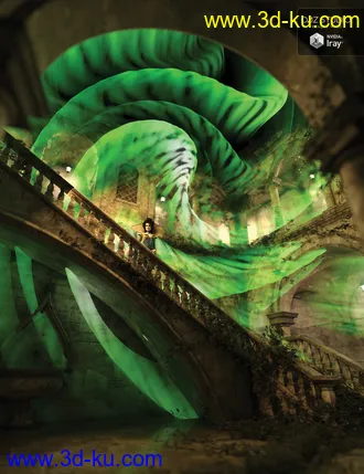 Aurora Borealis Prop and Lights模型的图片4