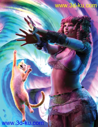 3D打印模型Aurora Borealis Prop and Lights的图片