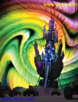 Aurora Borealis Prop and Lights模型的图片6