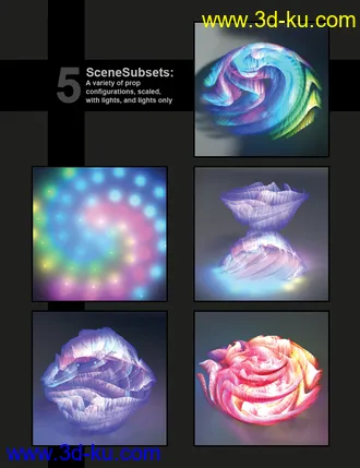 Aurora Borealis Prop and Lights模型的图片8