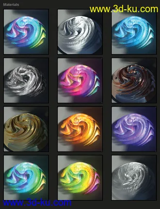 Aurora Borealis Prop and Lights模型的图片9