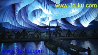 Aurora Borealis Prop and Lights模型的图片17