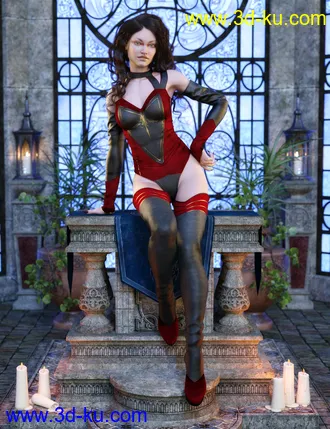 3D打印模型Auryon Outfit for Genesis 8 Female(s)的图片