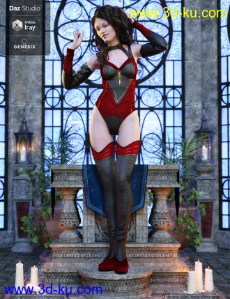 3D打印模型Auryon Outfit for Genesis 8 Female(s)的图片