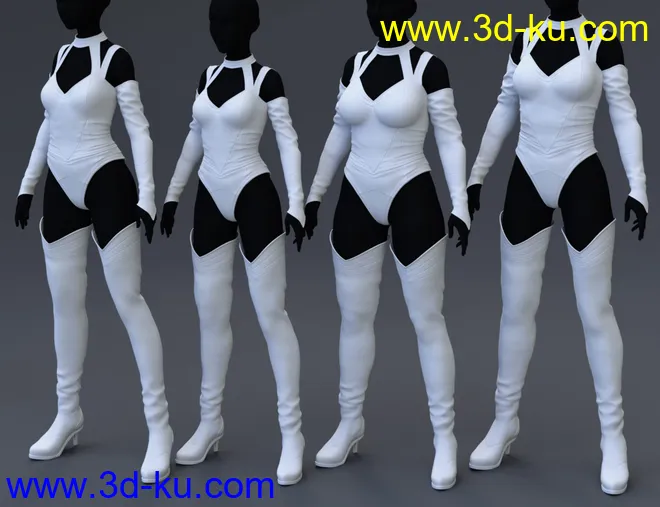 Auryon Outfit for Genesis 8 Female(s)模型的图片7