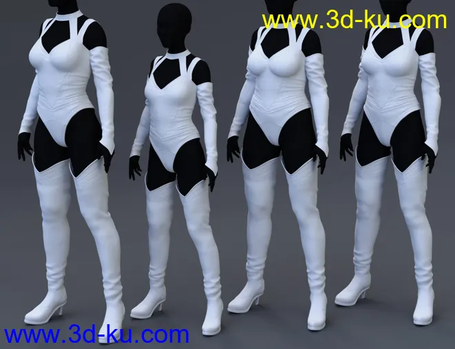 Auryon Outfit for Genesis 8 Female(s)模型的图片9