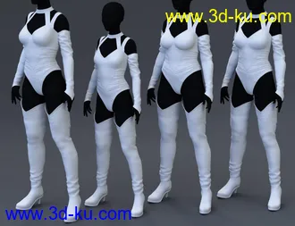 3D打印模型Auryon Outfit for Genesis 8 Female(s)的图片