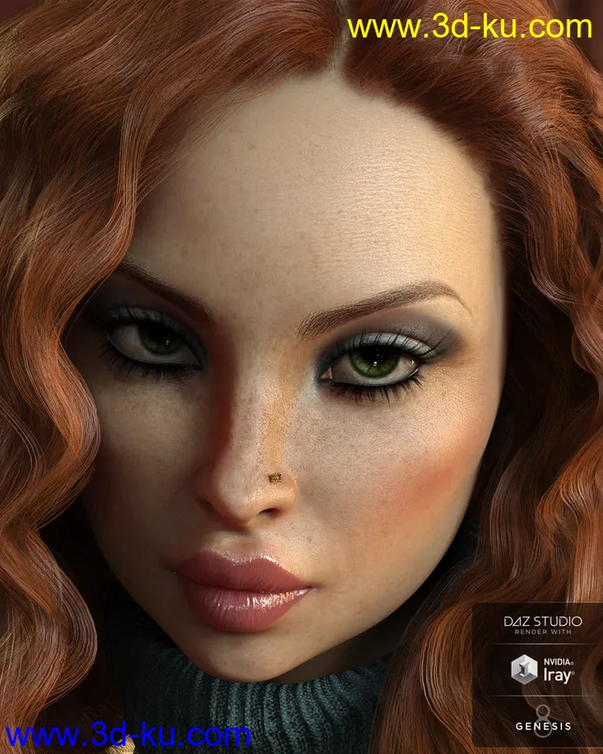 Autumn for Genesis 8 Female 1模型的图片6