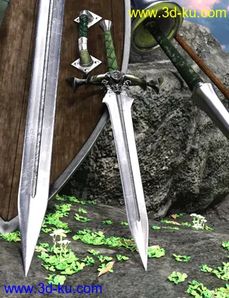 3D打印模型Avalon Weapons Collection的图片