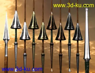 3D打印模型Avalon Weapons Collection的图片