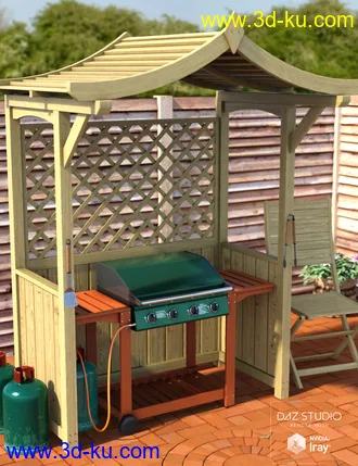 3D打印模型Barbeque Props的图片