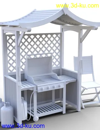 3D打印模型Barbeque Props的图片