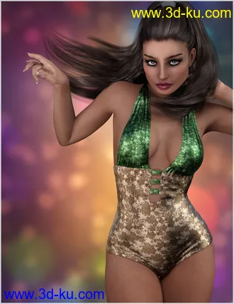3D打印模型BD Stylz for Topmodel Bodysuit的图片