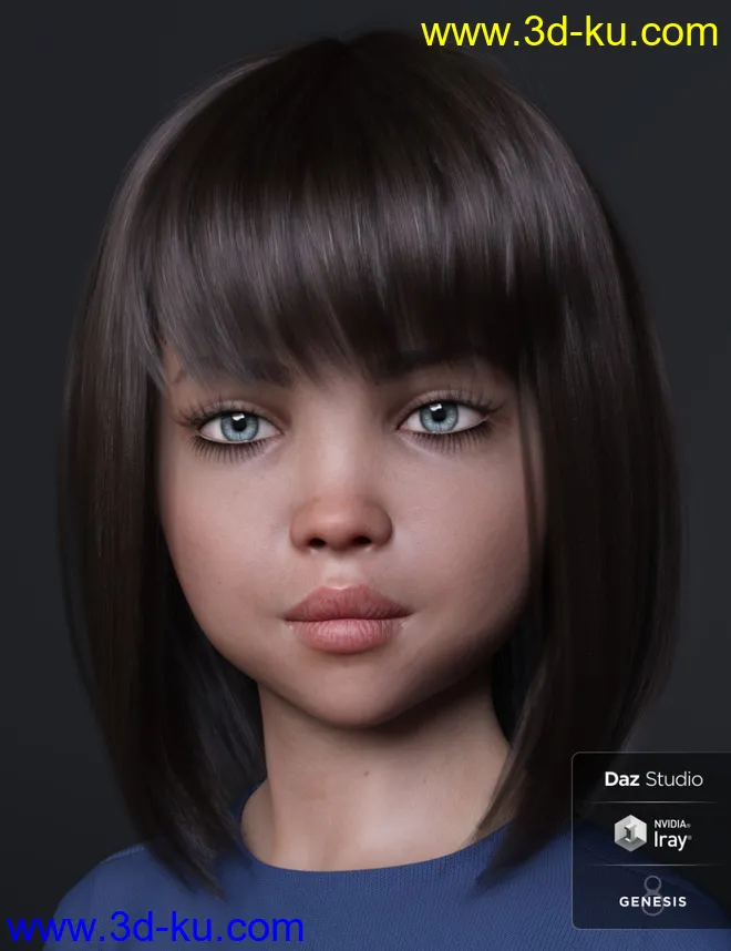BD WIllow For Genesis 8 Female模型的图片1
