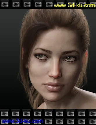 3D打印模型Beautiful Brows for Genesis 8 Female(s)的图片