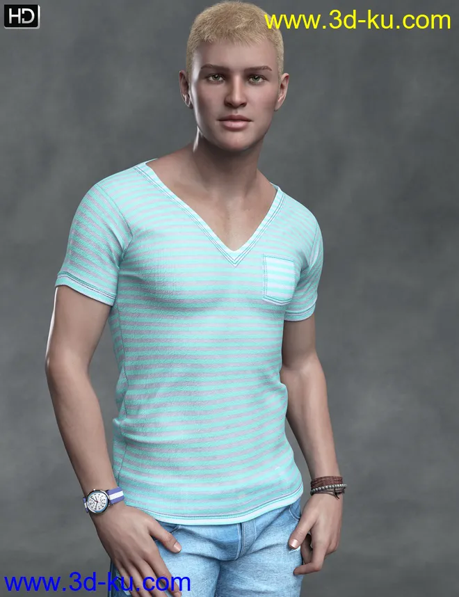 Bentley HD for Genesis 8 Male模型的图片3