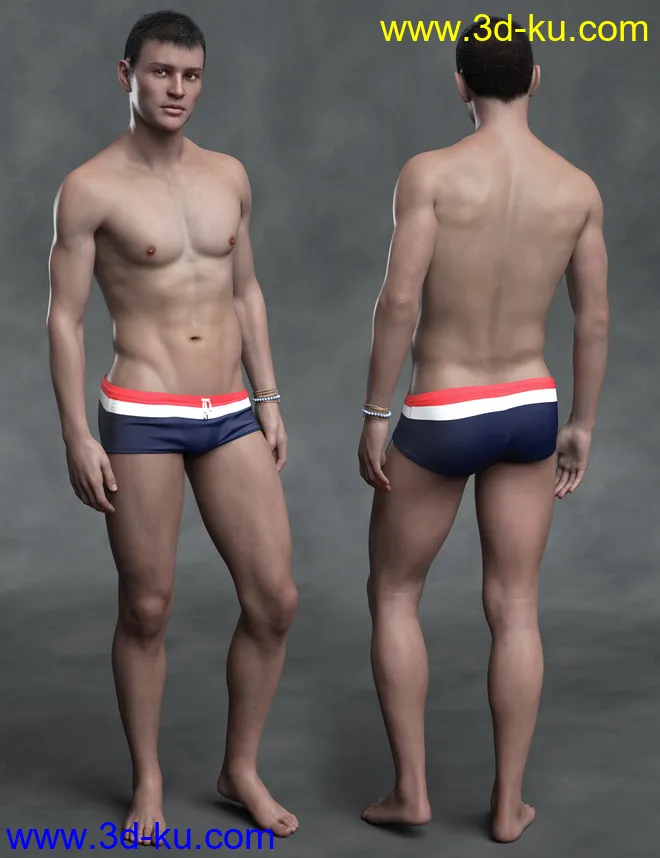 Bentley HD for Genesis 8 Male模型的图片6