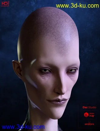 3D打印模型Black Widow HD For Genesis 8 Female的图片